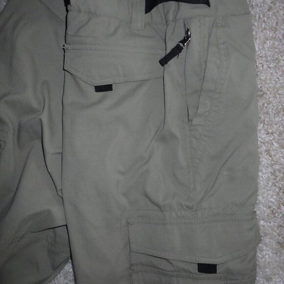 BC Clothing Co. Mens Cargo Pants Sz 32 Tan Lined Utility Hunting Tactical Pocket - Picture 4 of 11